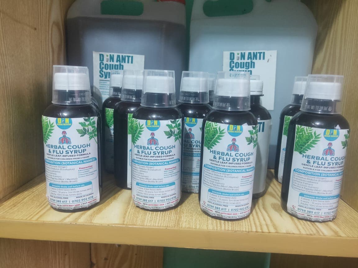 D:N Herbal Cough & Flu Syrup