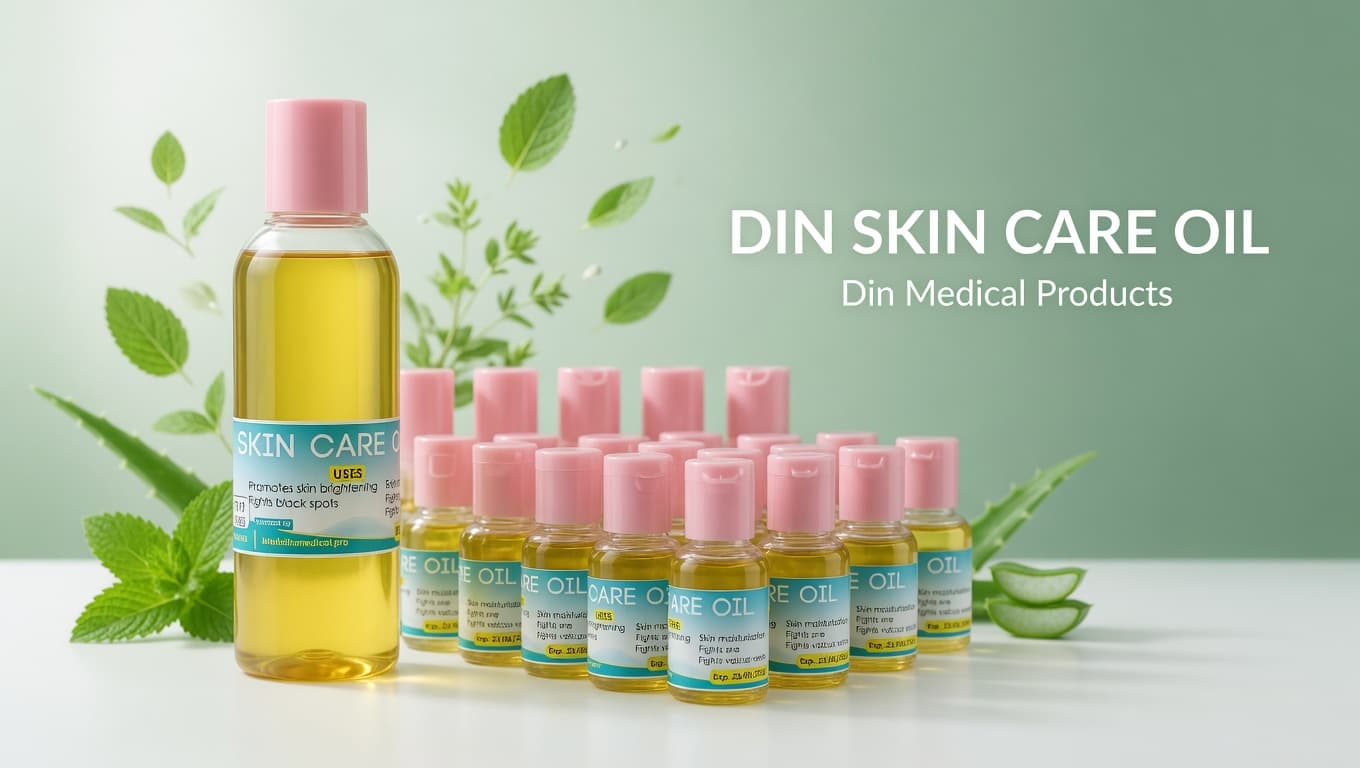 DiN Skin Care Oil collection